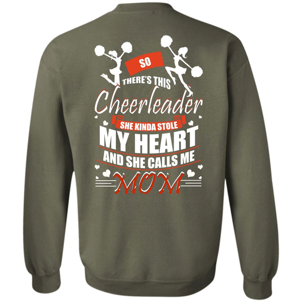 There's This Cheerleader T Shirt, I Love Mom Sweatshirt