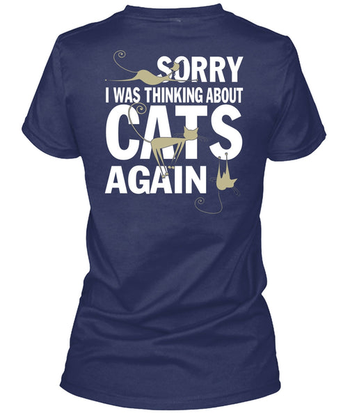 I Was Thinking About Cats Again T Shirt, My Favorite T Shirt