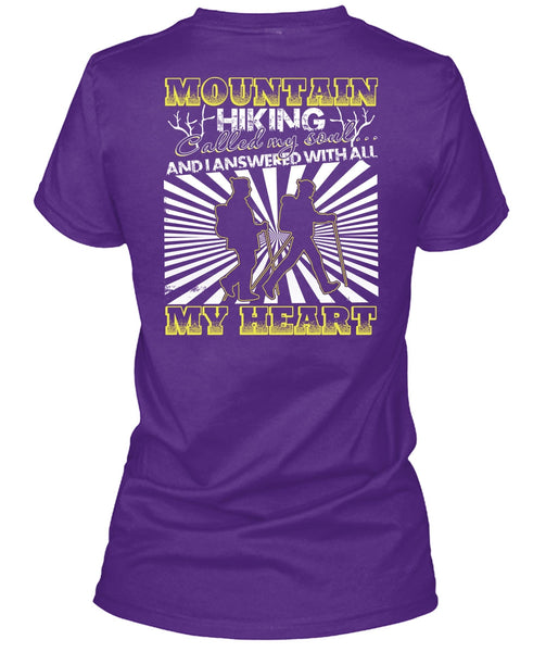 Mountain Hiking T Shirt, I Love Hiking T Shirt