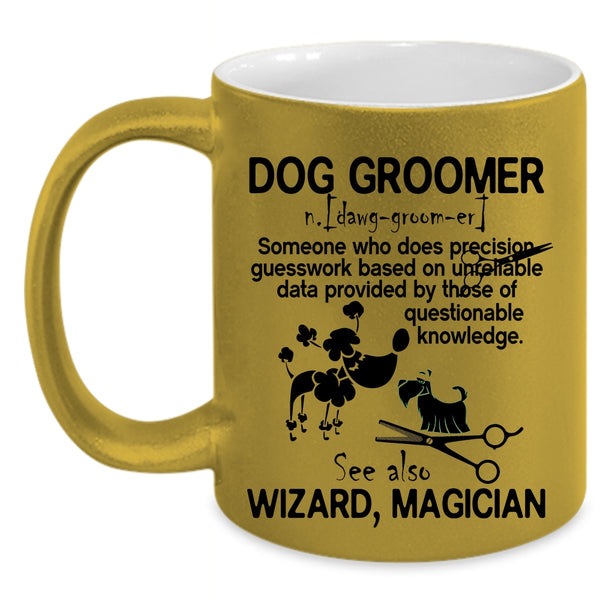 Awesome Dog Groomer Coffee Mug, Dog Groomer Accent Mug