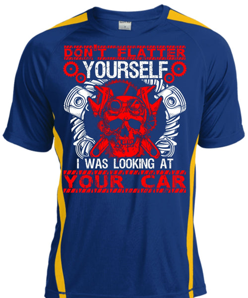 I Was Looking At Your Car T Shirt, Being A Mechanic T Shirt, Cool Shirt