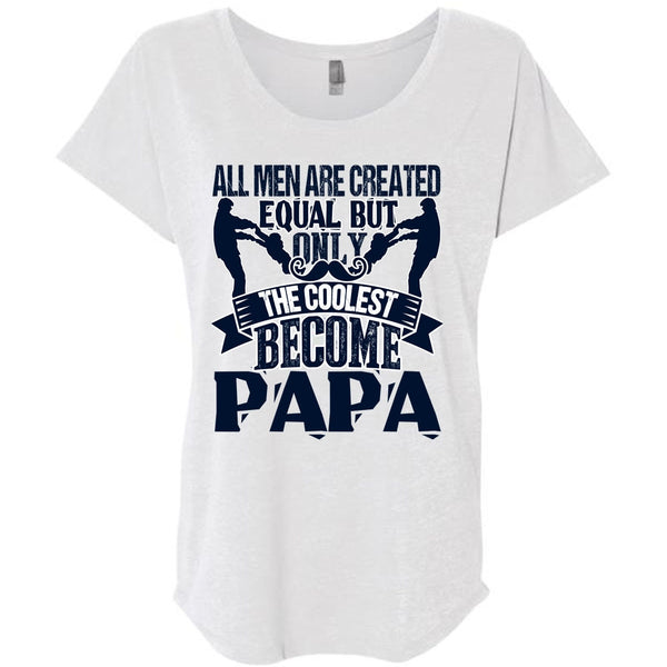 Only The Coolest Become Papa T Shirt, I Love Papa T Shirt, Awesome T-Shirts