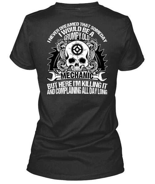 Grumpy Old Mechanic T Shirt, Being A Mechanic T Shirt