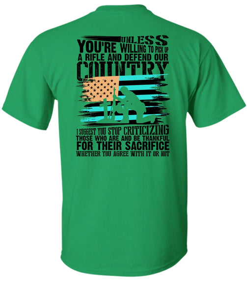 Defend Our Country T Shirt, I Love Veteran T Shirt