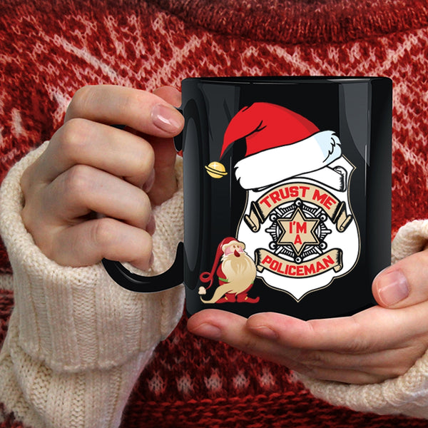 Trust Me I'm A Policeman Coffee Mug, Cute Policeman Coffee Cup