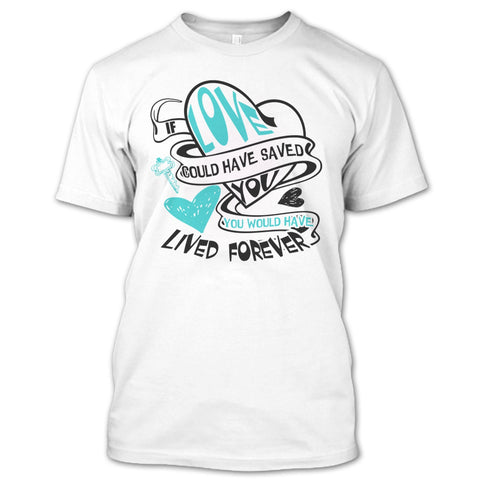 A black t-shirt with the shopify logo