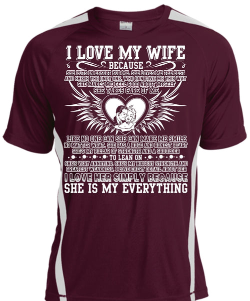 I Love My Wife T Shirt, I Love her Simply T Shirt, Cool Shirt