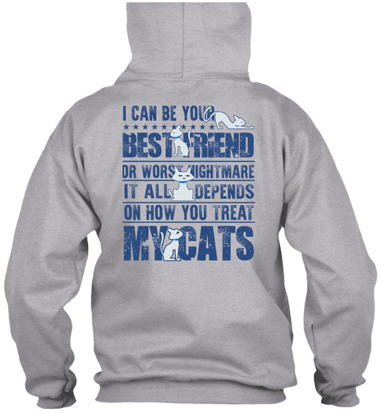 You Treat My Cats T Shirt, I Love My Cat T Shirt
