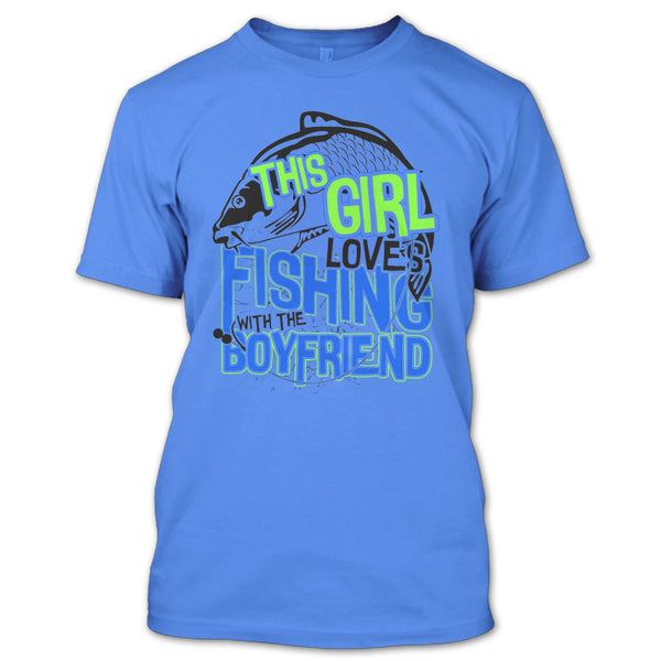 This Girl Loves Fishing T Shirt, Coolest Fishing T Shirt