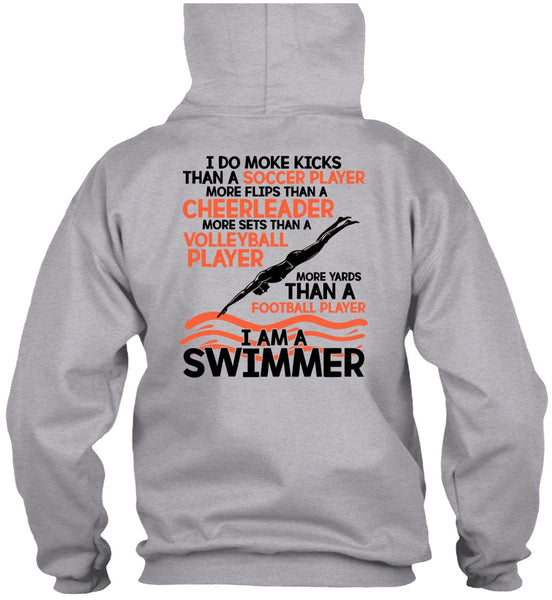 I Am A Swimmer T Shirt, I Love Swimming T Shirt
