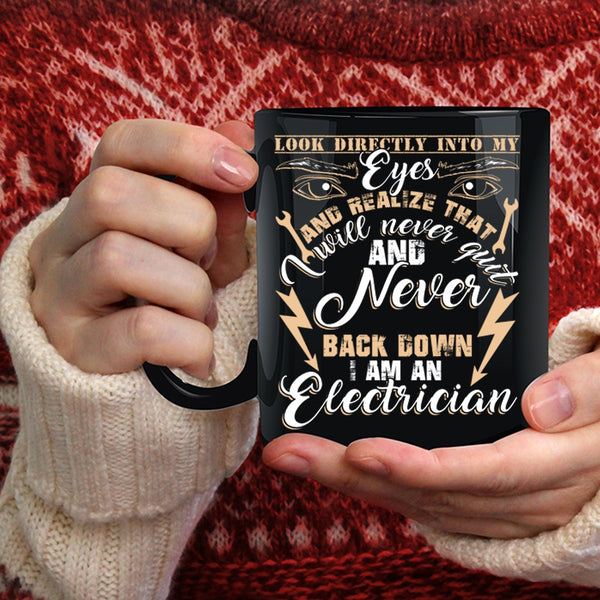 I Am An Electrician Coffee Mug, Proud To Be An Electrician Coffee Cup