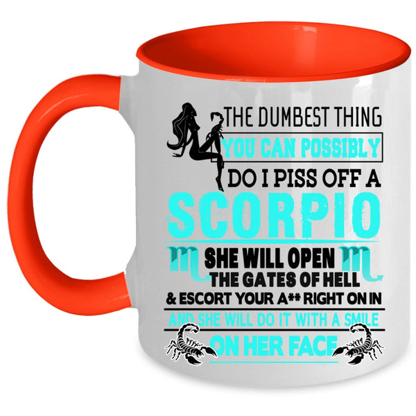 Birthday Gift For Daughter Coffee Mug, Scorpio Accent Mug
