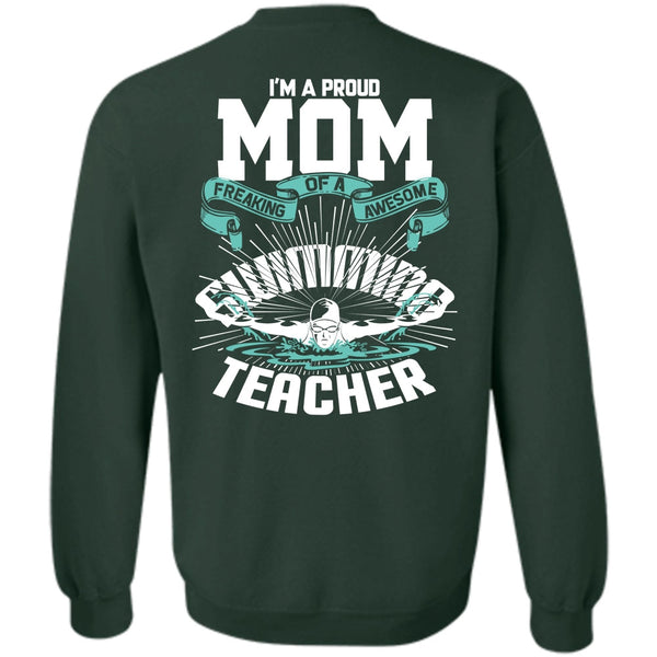Awesome Swimming Teacher T Shirt, I Love Swimming Sweatshirt