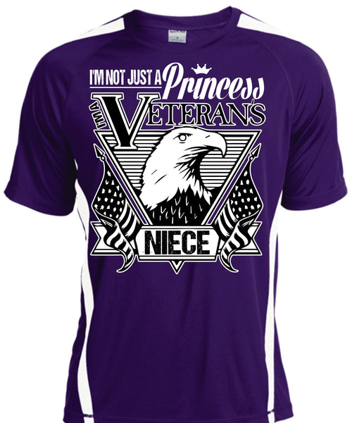I'm Not Just A Princess Veterans Niece T Shirt, Being A Veteran T Shirt, Cool Shirt