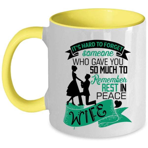 I Love My Wife Coffee Mug, Husband And Wife Accent Mug