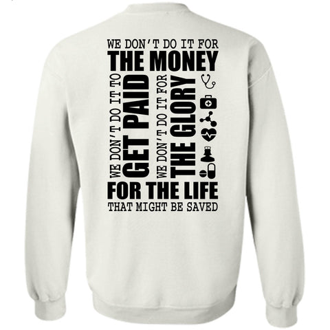 A black t-shirt with the shopify logo