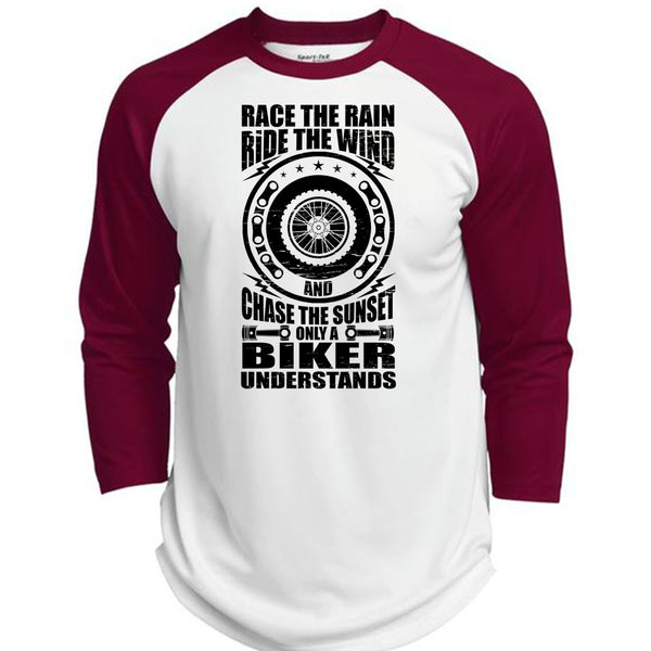 Only A Biker Understands T Shirt, Being A Biker T Shirt, Awesome T-Shirts  (Polyester Game Baseball Jersey)