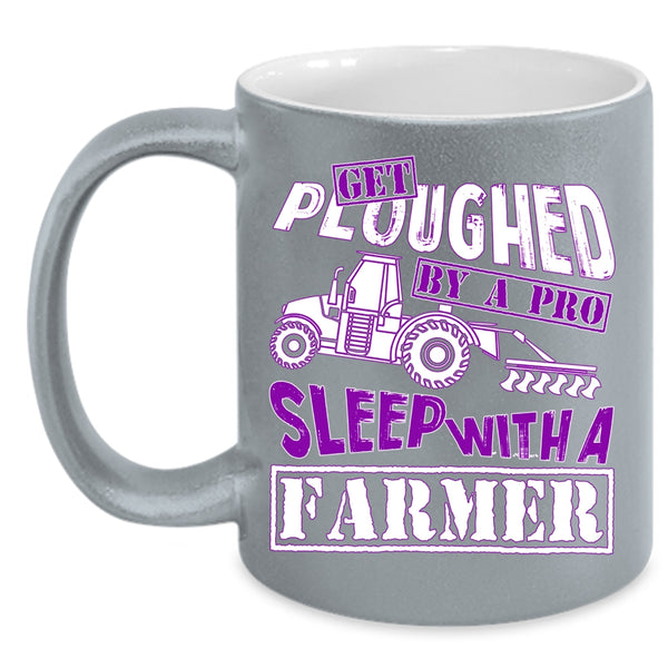 Sleep With A Farmer Coffee Mug, Cute Gift For Farmer Coffee Cup