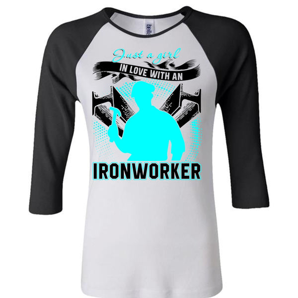 Just A Girl In Love With An Ironworker T Shirt, I Love Ironworker T Shirt, Awesome T-Shirts