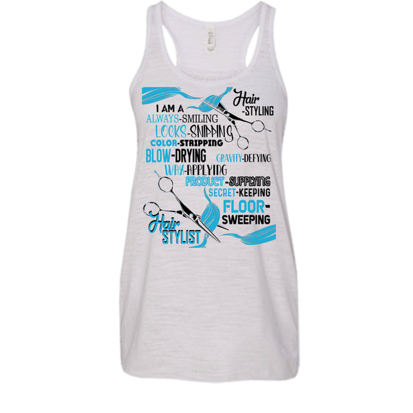 I'm A Hair-Styling T Shirt, Coolest Hair Stylist Tank Top