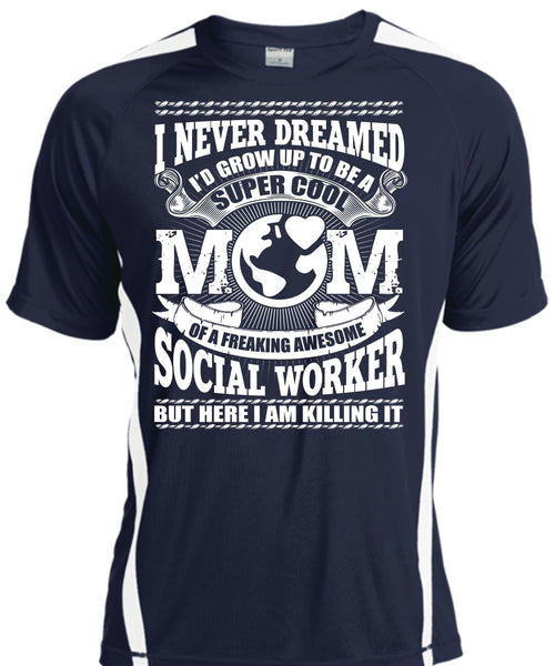 I'd Grow Up To Be A Cool Mom T Shirt, Being A Mom T Shirt, Cool Shirt