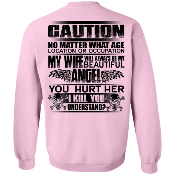 I Love Husband T Shirt, My Wife Will Always Be My Beautiful Sweatshirt