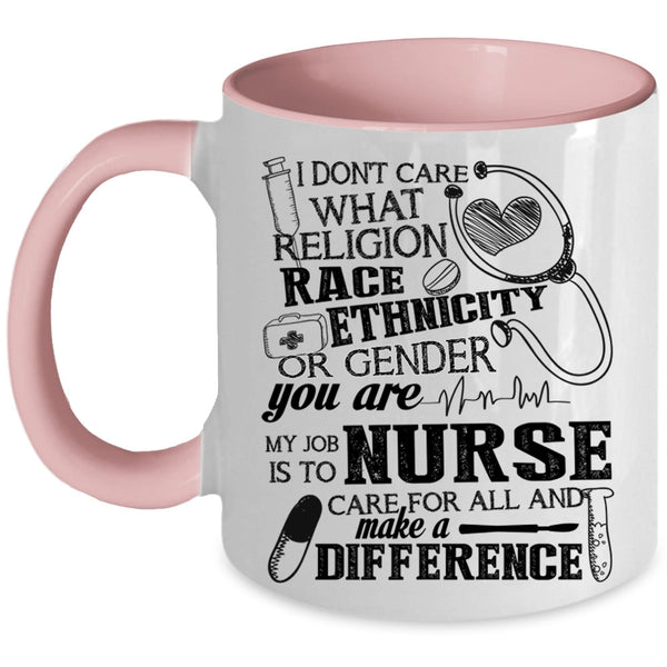 Funny Gift For Nurses Coffee Mug, Cute Nurses Accent Mug