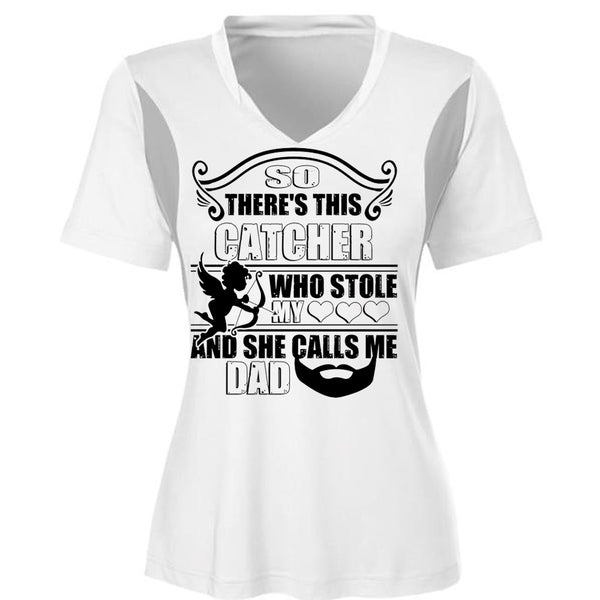 So There's This Catcher Who Stole My Heart T Shirt, Favorite T Shirt, Awesome T-Shirts