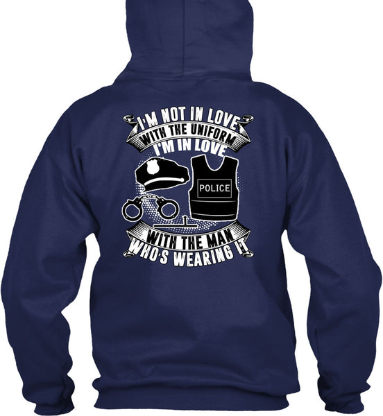 I'm In Love Police With The Man T Shirt, I'm Not In Love T Shirt