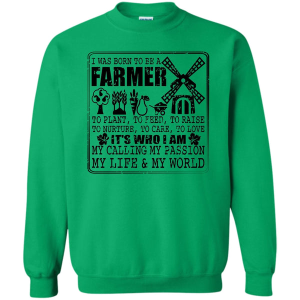 Coolest Farmer T Shirt, Born To Be A Farmer Sweatshirt