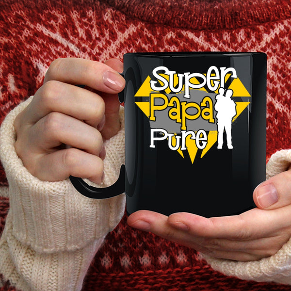Cool Papa Pure Coffee Mug, Awesome Dad Coffee Cup