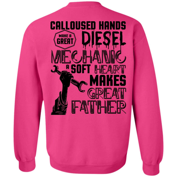 I Love Mechanic T Shirt, Make A Great Diesel Mechanic Sweatshirt