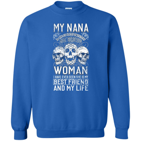 Awesome Nanny T Shirt, Coolest Nanny Ever Sweatshirt