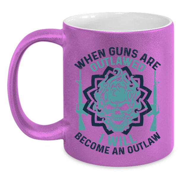 Funny Gift For Gunaholic Coffee Mug, Funny Gunner Accent Mug