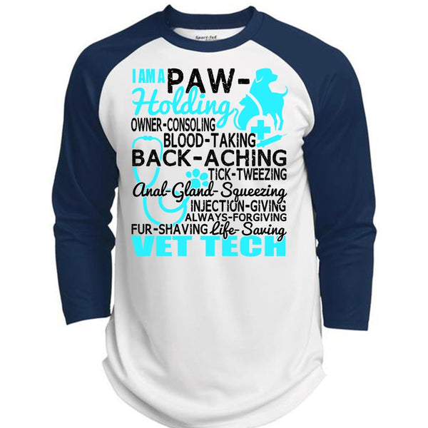 Saving Vet Tech T Shirt, I Love Vet Tech T Shirt, Awesome T-Shirts  (Polyester Game Baseball Jersey)