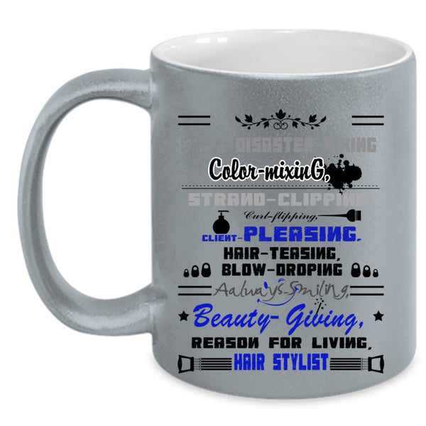 Cute Hairstylist Coffee Mug, I'm A Hair Stylist Accent Mug