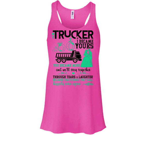 My Trucker T Shirt, I Love My Trucker Tank Top