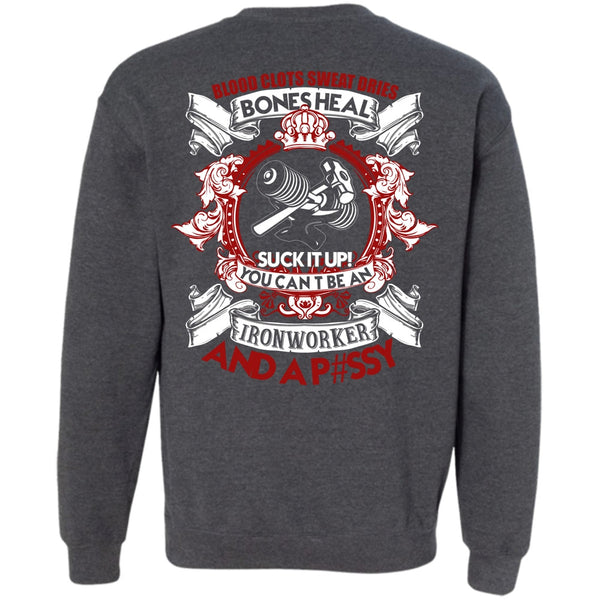 Blood Clots Sweat Dries T Shirt, I Love Ironworker Sweatshirt