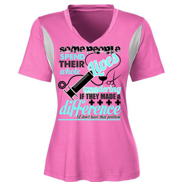 They Made A Difference T Shirt, I Love Nursing T Shirt