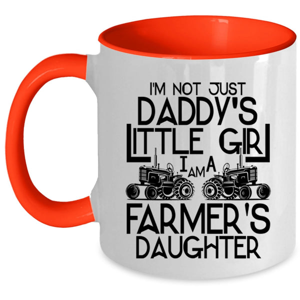 Pretty Daughter Coffee Mug, I Am A Farmer's Daughter Accent Mug