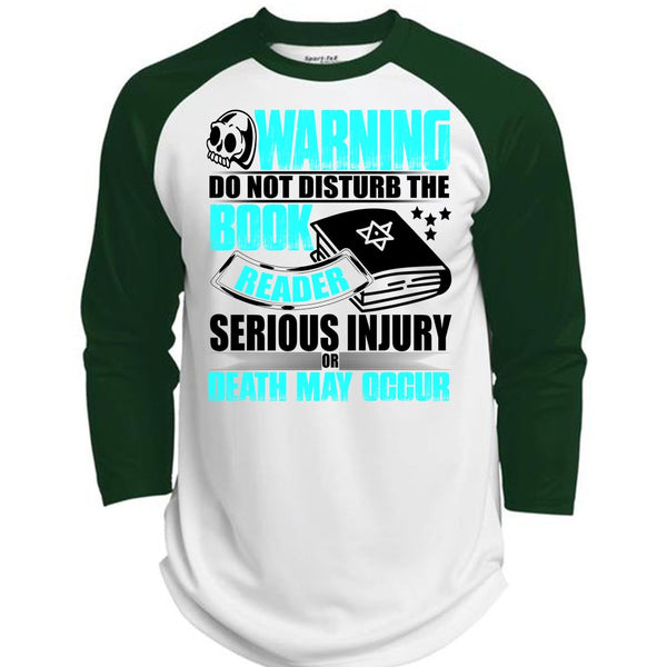 Book Reader Serious Injury T Shirt, I Love Book T Shirt, Awesome T-Shirts  (Polyester Game Baseball Jersey)