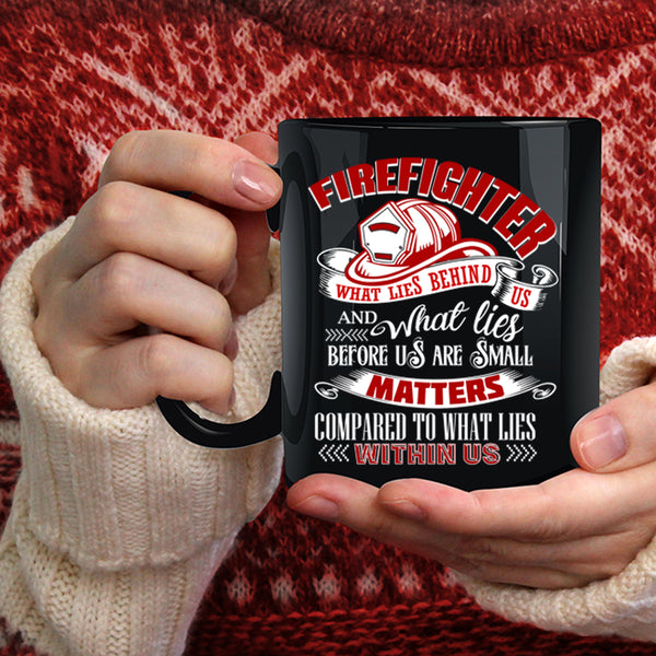 Firefighter Coffee Mug, Funny Gift For Firefighter Coffee Cup