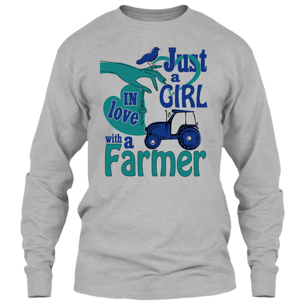 Just A Girl T Shirt, Coolest Farmer T Shirt