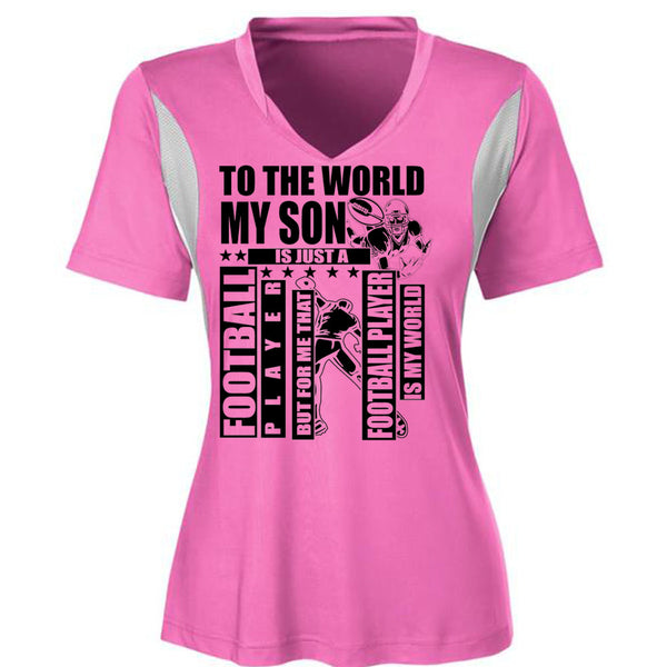 To The World My Son T Shirt, I Love Football T Shirt, Awesome T-Shirts