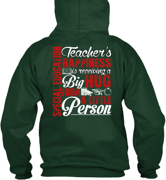 Special Education Teacher's Happiness T Shirt, Being A Teacher T Shirt