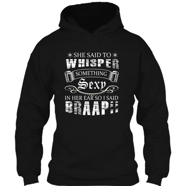 A black t-shirt with the shopify logo