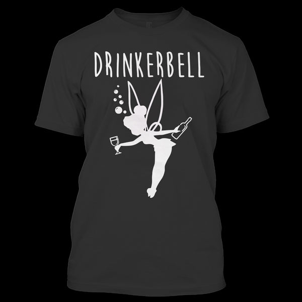 A black t-shirt with the shopify logo