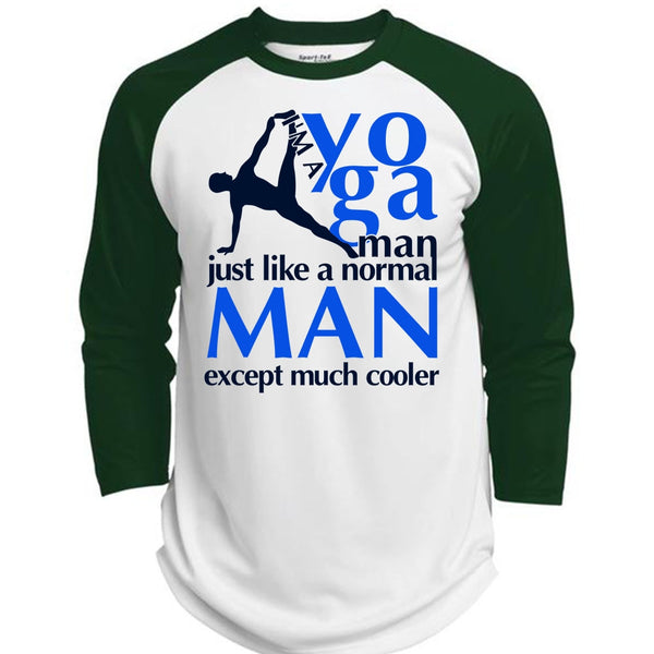 I'm A Yoga Manfe T Shirt, I Love Yoga T Shirt, Awesome T-Shirts  (Polyester Game Baseball Jersey)