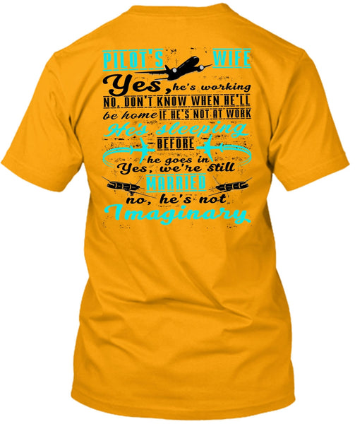 Pilot's Wife T Shirt, I Love Pilot T Shirt