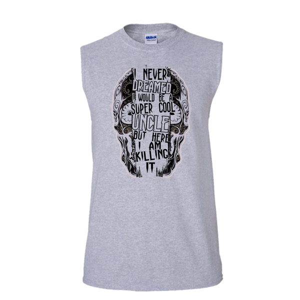 I Would Be A Cool Uncle T Shirt, Gift For Uncle T Shirt, Awesome t-shirts (Men's Cotton Sleeveless)